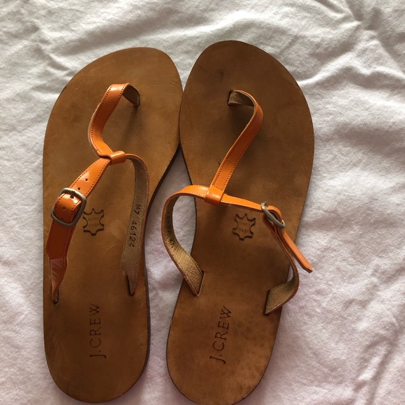 J Crew Italian leather sandals - Picture 3 of 5
